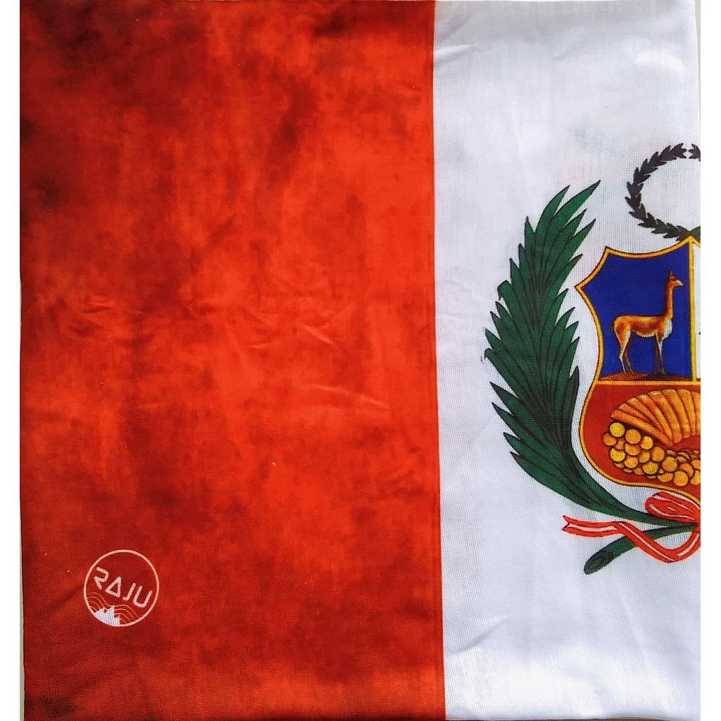 Bandana - Raju - Peru Flag - Rojo/Blanco